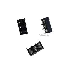 KF7.62-3 Terminal Block 7.62mm 3P 20A 300V Màu Đen